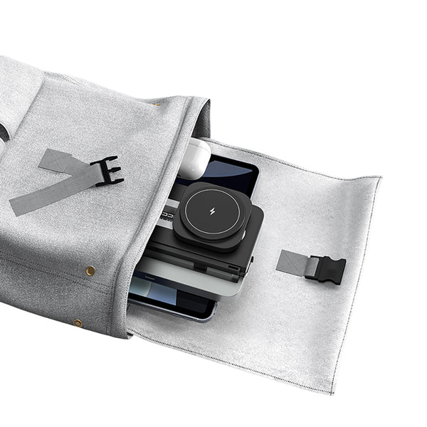 Recci 4-in-1 Wireless Charging Stand with Ambient Light