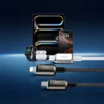 Recci 100W Fast Charging USB-A to Type-C Cable with Lamp Display