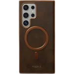 Puloka Solemn Premium Magsafe Leather Case For Samsung