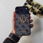 𝐆𝐔𝐄𝐒𝐒 PU Fabric 4G Big Metal Logo