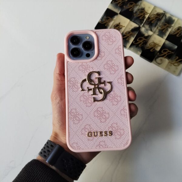 𝐆𝐔𝐄𝐒𝐒 PU Fabric 4G Big Metal Logo