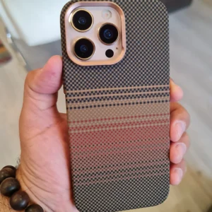 Carbon Fiber Texture Magsafe Phone Case For iPhone