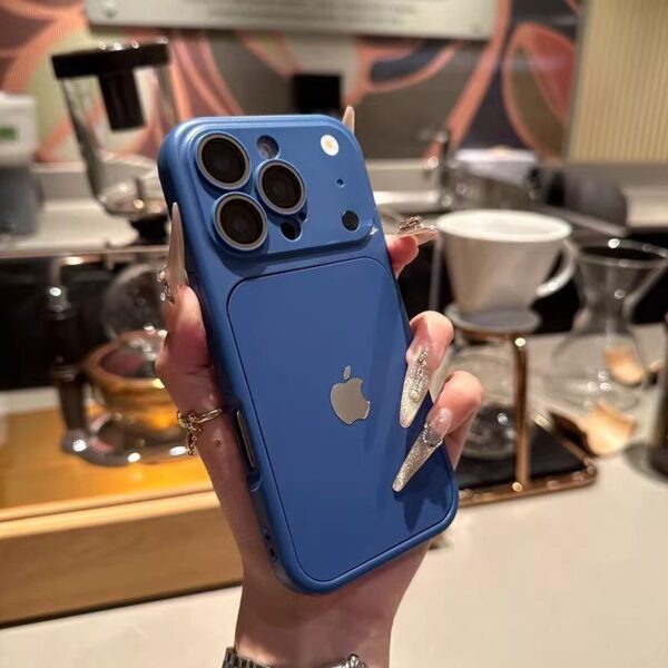 Double Protection Silicone iPhone Case with Camera Protection