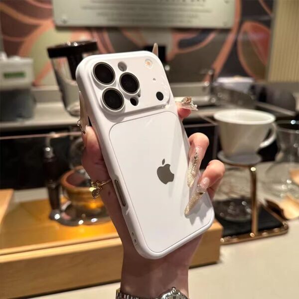 Double Protection Silicone iPhone Case with Camera Protection