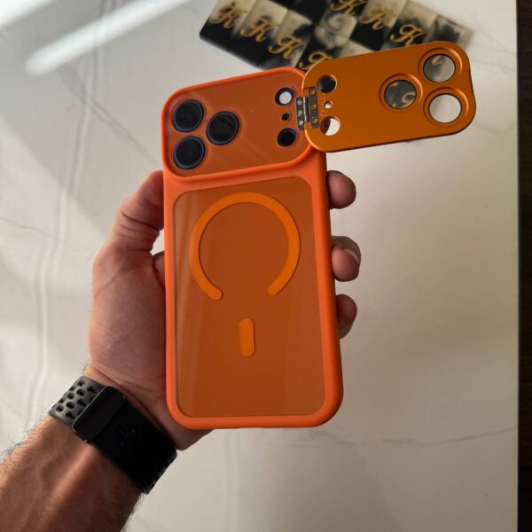 Hybred MagSafe Case With Integrated Slide-To-Lock Camera Cover