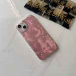 Water Ripple Holographic Hearts Iphone Case