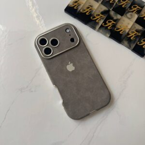 Velvet Iphone Case - Grey, 13Promax