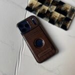 PU Leather Magnetic Case with Hidden Stand