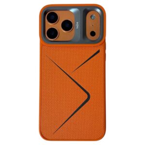 Kajsa Textured Fabric Case with Camera Protection for iPhone 17 Pro Max