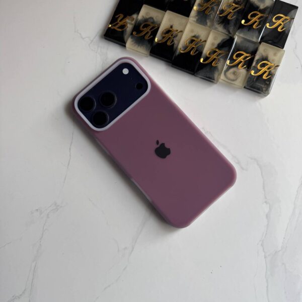 Premium Silicone Iphone Case With Apple Logo