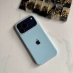 Premium Silicone Iphone Case With Apple Logo