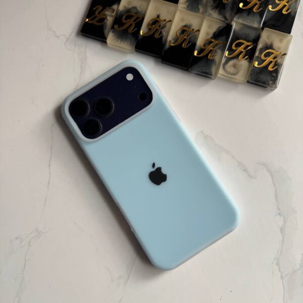 Premium Silicone Iphone Case With Apple Logo