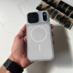 Hard Silicone MagSafe case